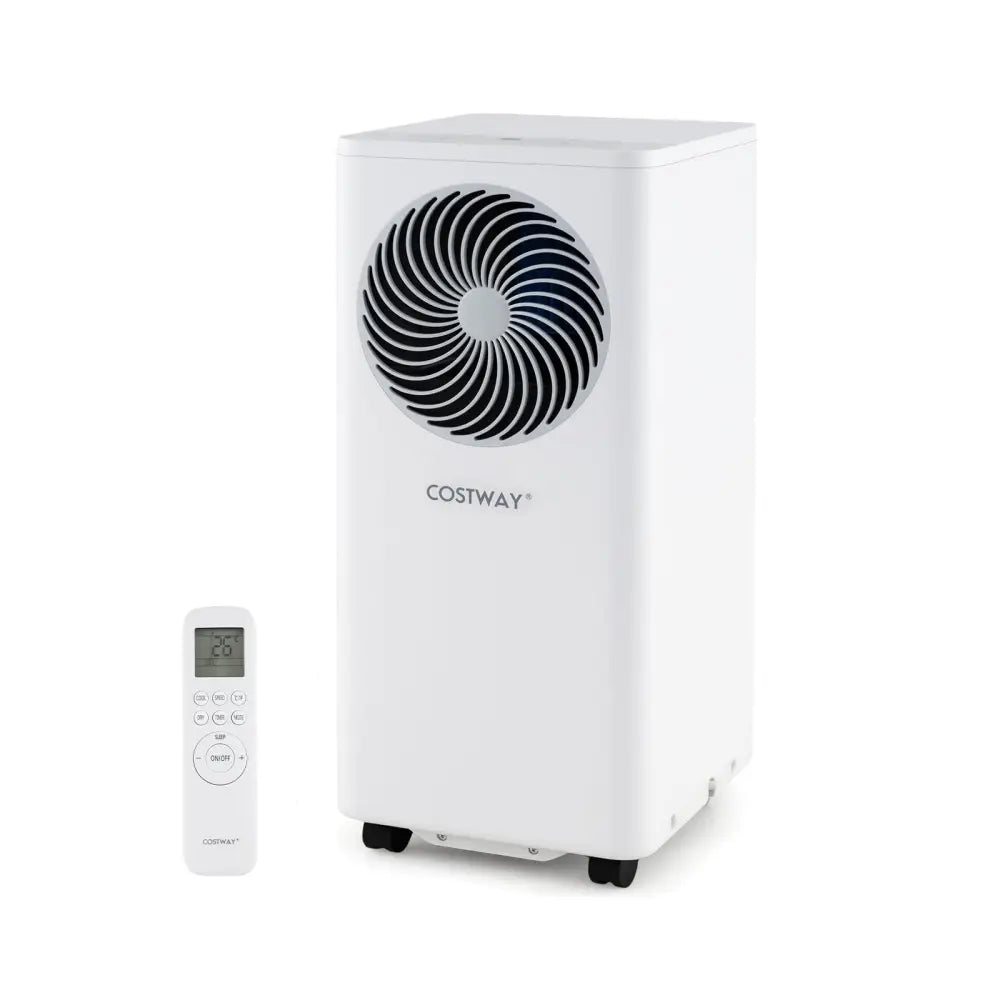 8200/10000 BTU Portable Air Conditioner 3-in-1 Stand up AC Unit with Dehumidifier-10000 BTU - White - Portable Air