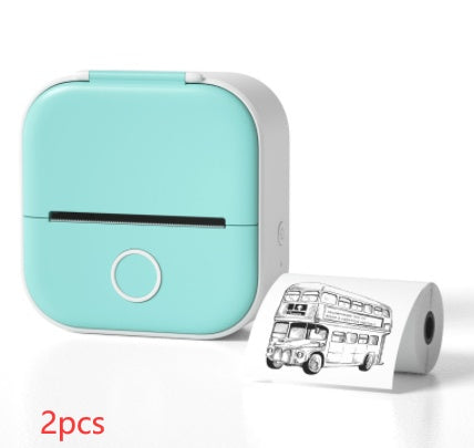 Portable Mini Thermal Label Printer Home Photo Printer\ Printer Bluetooth-compatible Mini Label Printer Price Tag