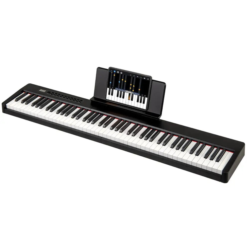 88 Keys Velocity-Sensitive Piano Keyboard with French DREAM Audio Source-Black - Black - Pianos & Keyboards