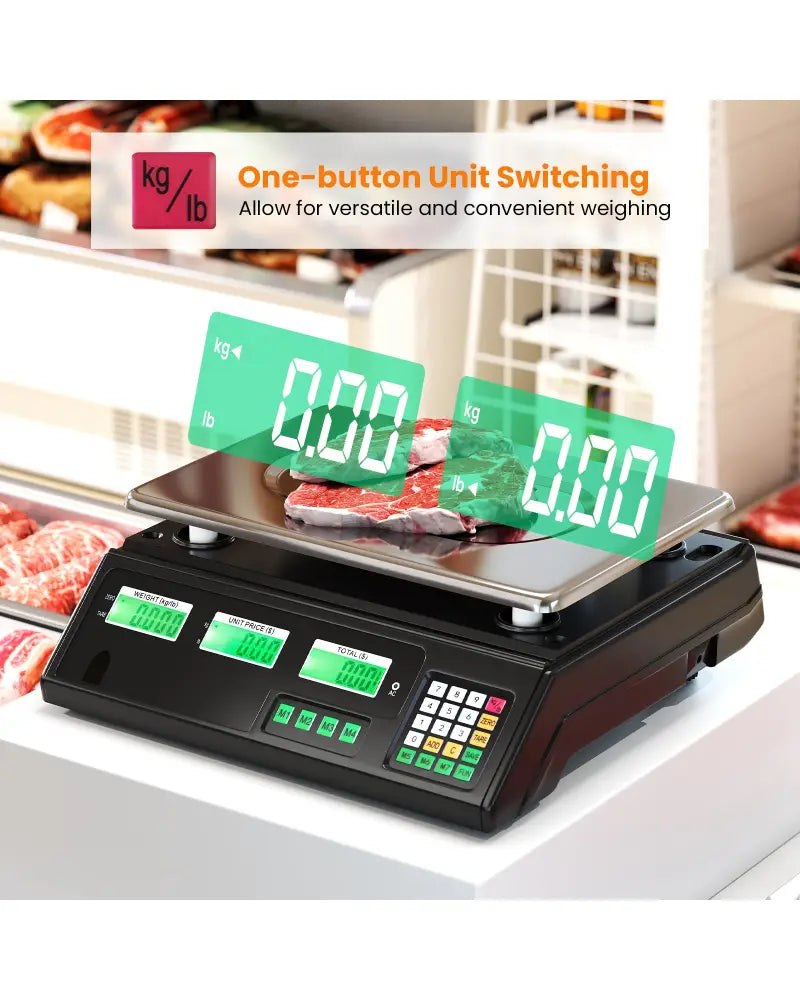 88lb Price Computing Scale Digital Commercial Food Scale with Counting Function - Kitchen Tools