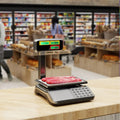 88lb Price Computing Scale with Pole Dual LCD Display Digital Commercial Food Scale - Kitchen Tools