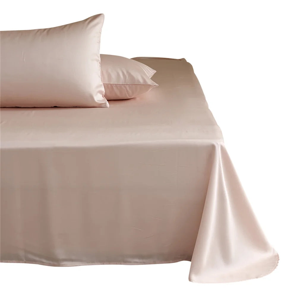 Momme Mulberry Silk Flat Sheet – 100% Natural Silk Bed Sheet