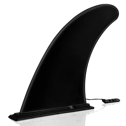 9 Inch Surf and SUP Detachable Center Single Fin for Longboard - Black - Surfing