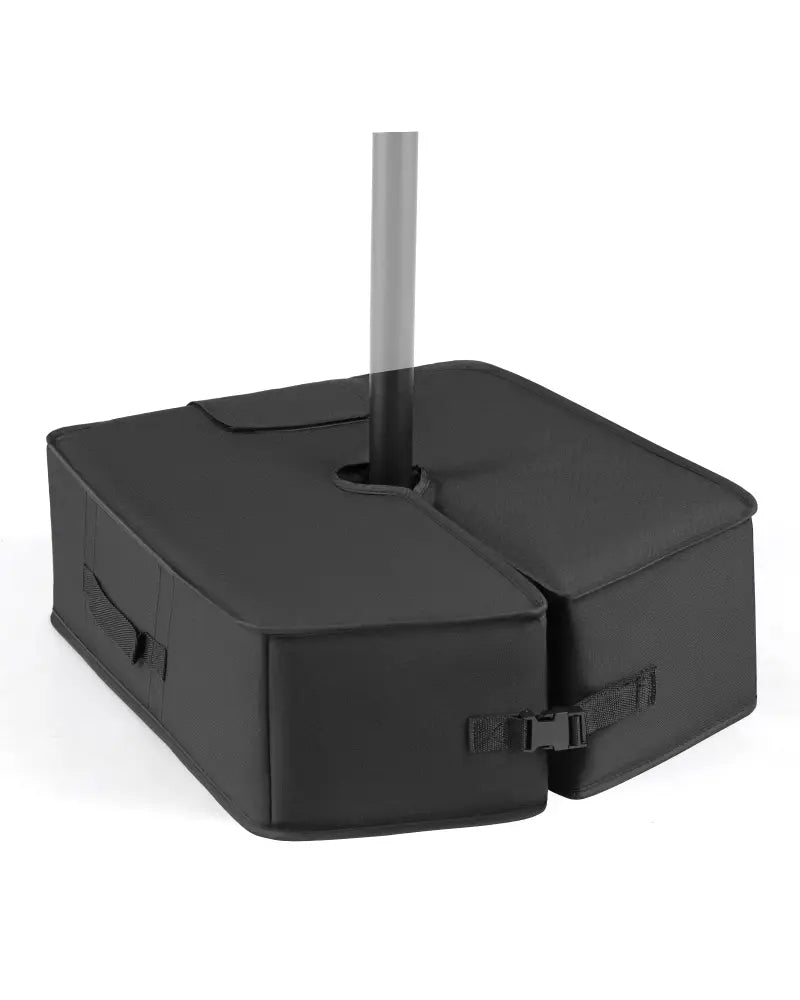 90 LBS Sand-fillable Umbrella Base Weight-Black - Black - Outdoor Umbrella Bases