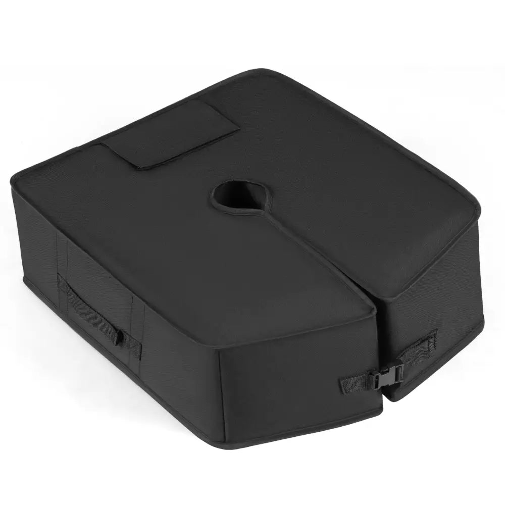 90 LBS Sand-fillable Umbrella Base Weight-Black - Black - Outdoor Umbrella Bases