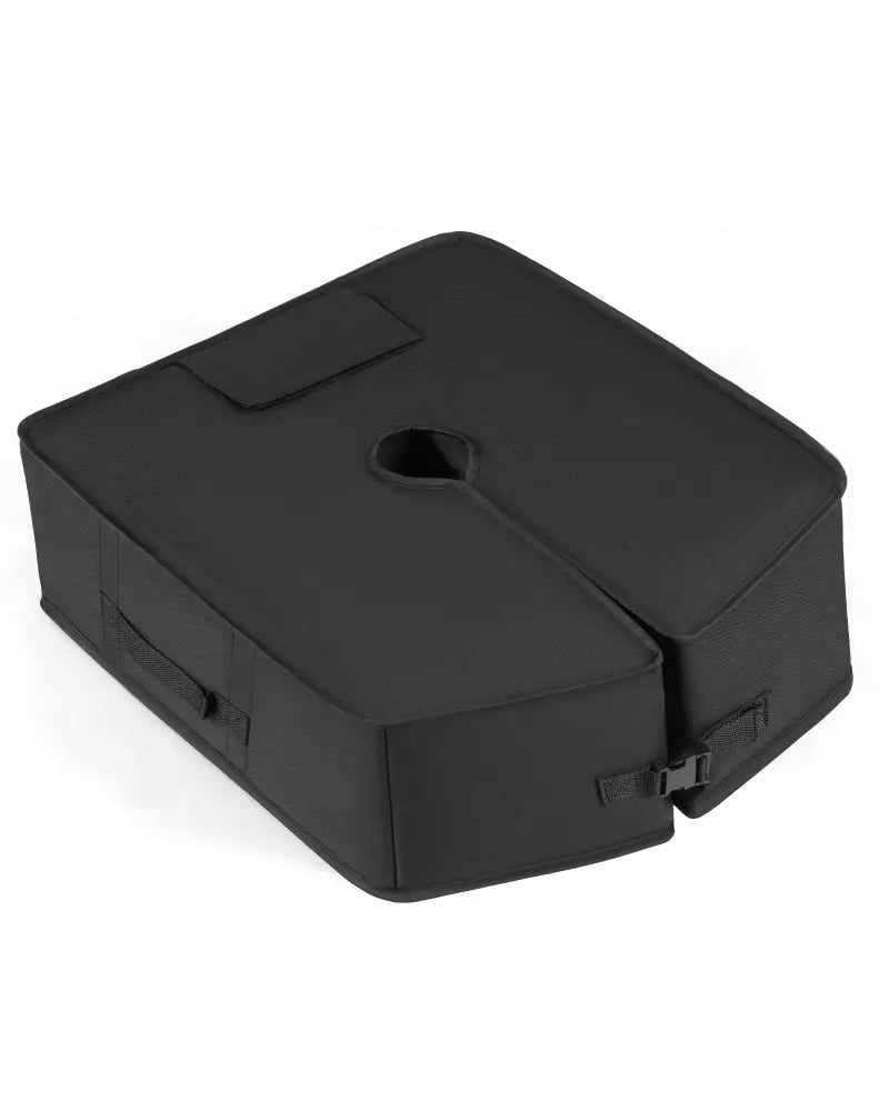 90 LBS Sand-fillable Umbrella Base Weight-Black - Black - Outdoor Umbrella Bases