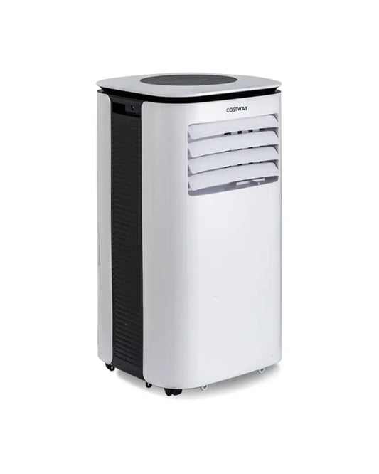 9000 BTU 3 in 1 Portable Air Conditioner with Fan and Dehumidifier-White - White - Portable Air Conditioners