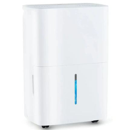 94.5 Pints Dehumidifier with 24H Timer and LED Display-White Costway