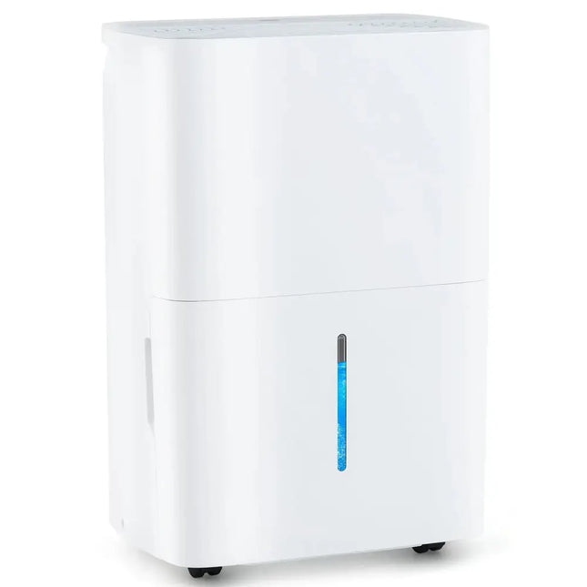 94.5 Pints Dehumidifier with 24H Timer and LED Display-White Costway
