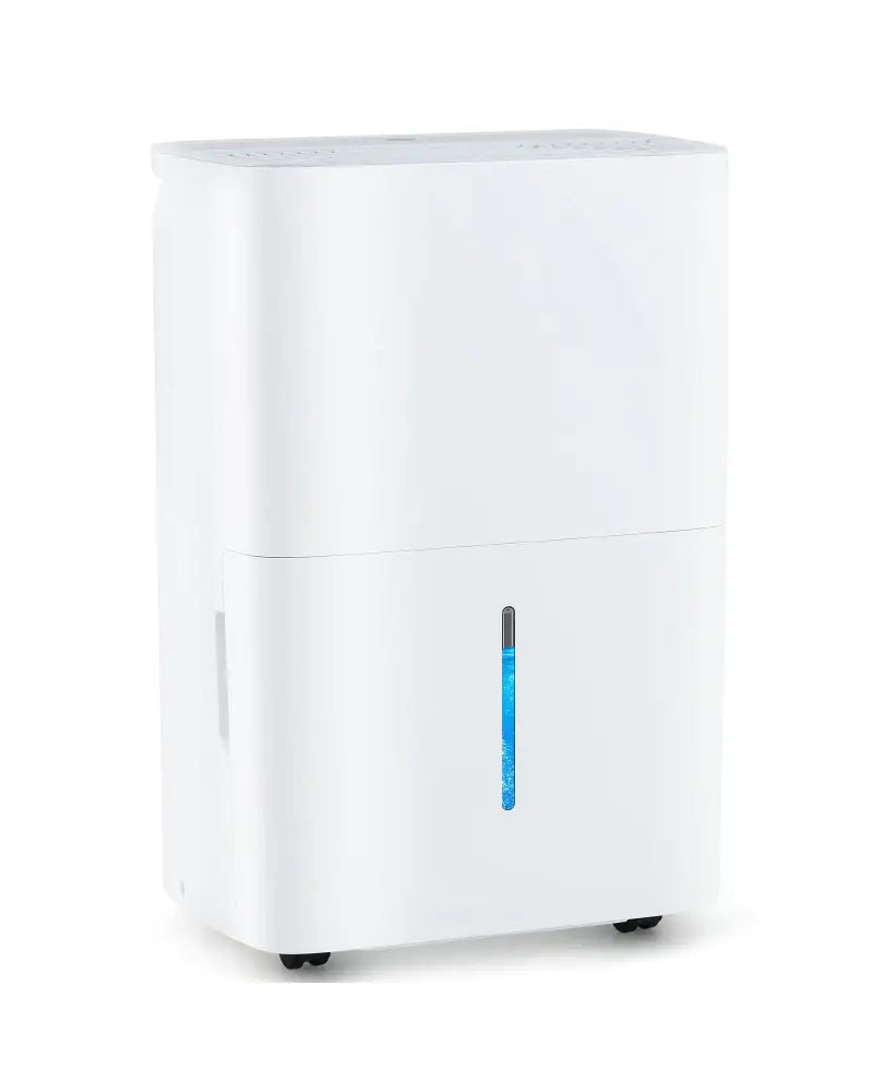 94.5 Pints Dehumidifier with 24H Timer and LED Display-White - White - Dehumidifiers