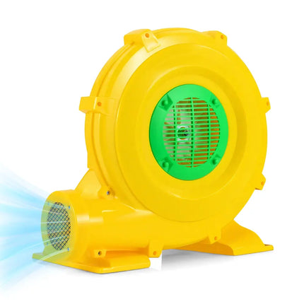 980W Bounce House Blower 1.31 HP Portable Air Pump Fan with Handle and Ground Stakes - Air Blowers
