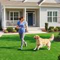 Artificial Turf Rug with Low 0.3 inch Pile Height-M