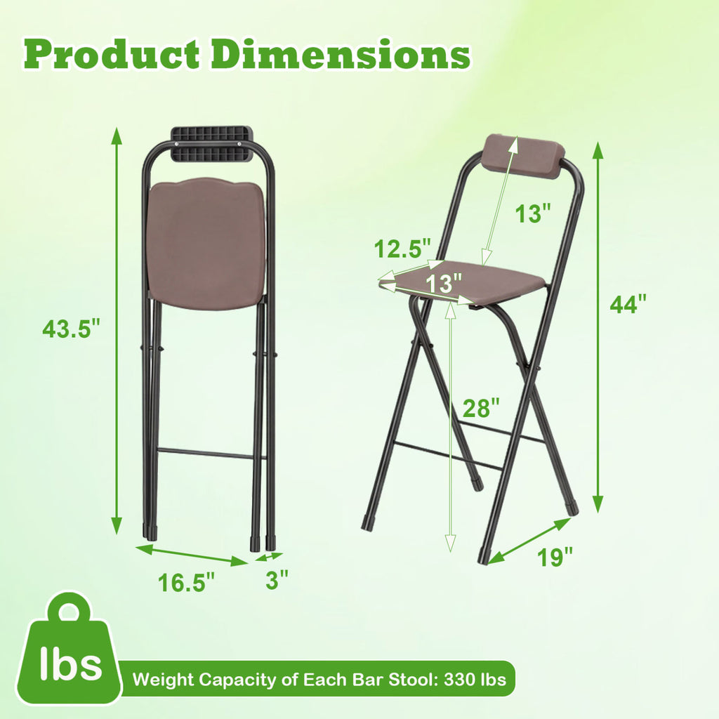 BBQ Gazebo Canopy with 4 Slatted Metal Shelves 6 Hanging Hooks and 2-Row Glass Holders-Brown