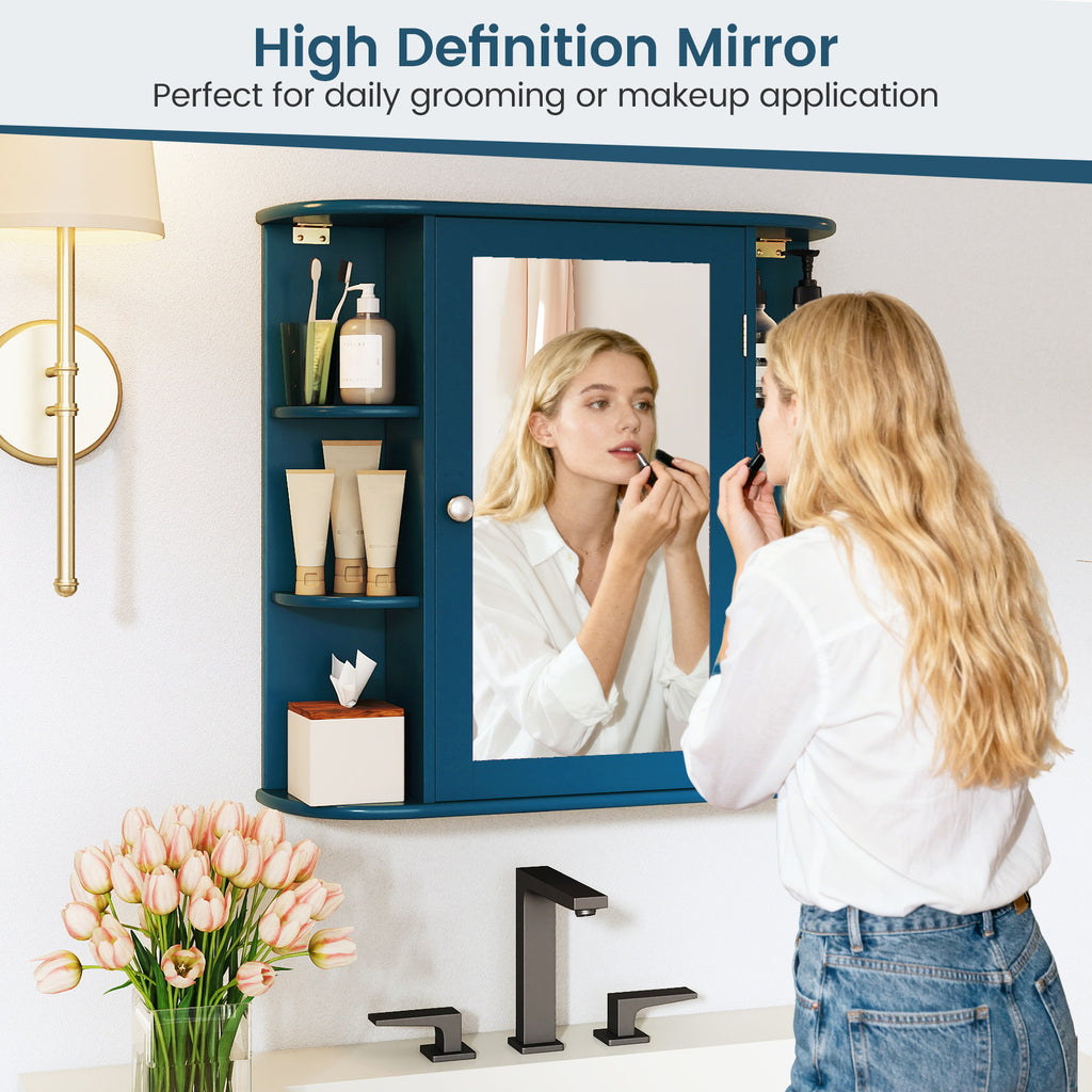 Bathroom Cabinets - Prussian Blue Collection