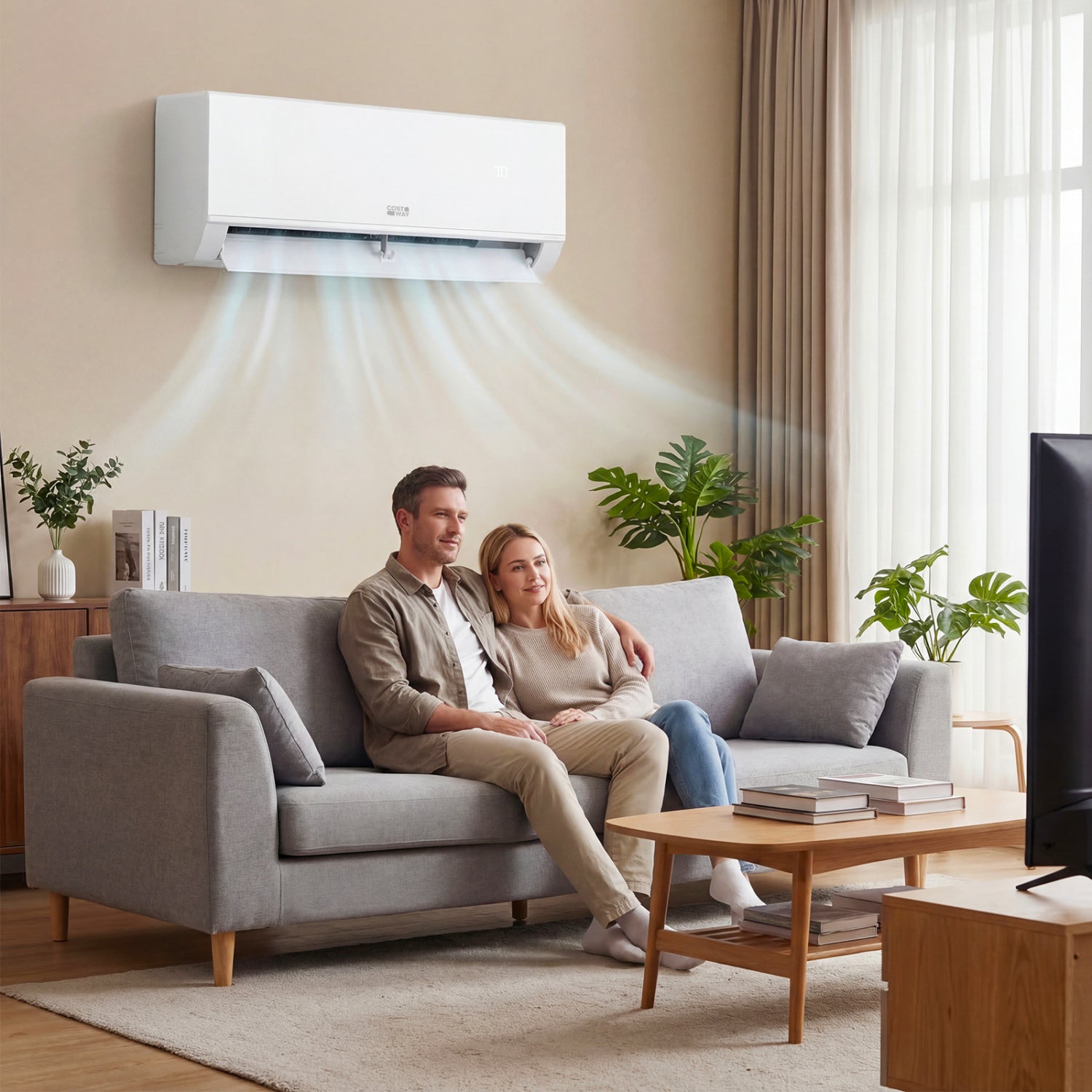 Blast Pro Series 9000 BTU 21 SEER2 208-230V Wifi Enabled Mini Split Air Conditioner and Heater