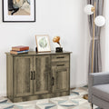 Buffet Storage Cabinet  Kitchen Sideboard with 2 Drawers-Gray