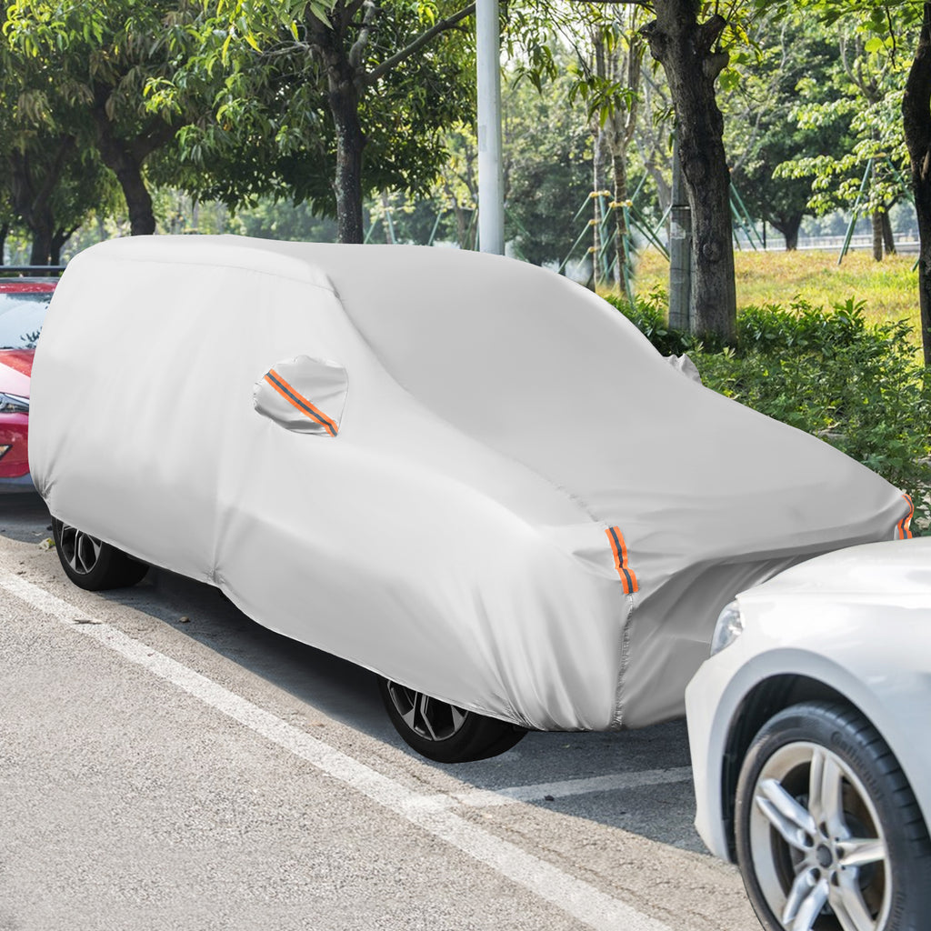 Car Cover for Automobiles 190 Inch Rain Sun UV Protection Universal Fit SUV Chevrolet Hyundai Kia Mazda