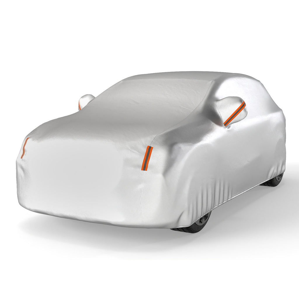 Car Cover for Automobiles 200 Inch Rain Sun UV Protection Fit SUV BMW Honda Lexus Mercedes-Benz
