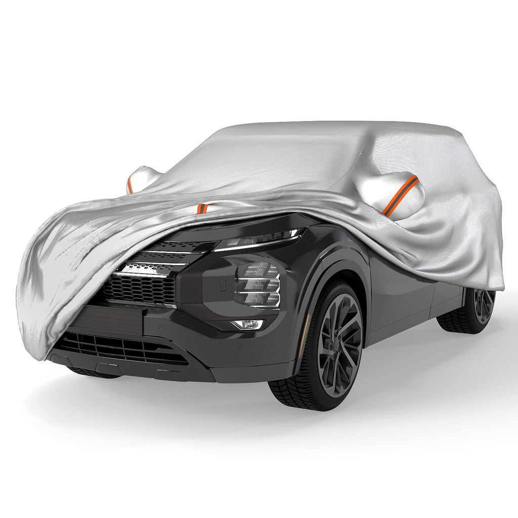 Car Cover for Automobiles 200 Inch Rain Sun UV Protection Fit SUV BMW Honda Lexus Mercedes-Benz