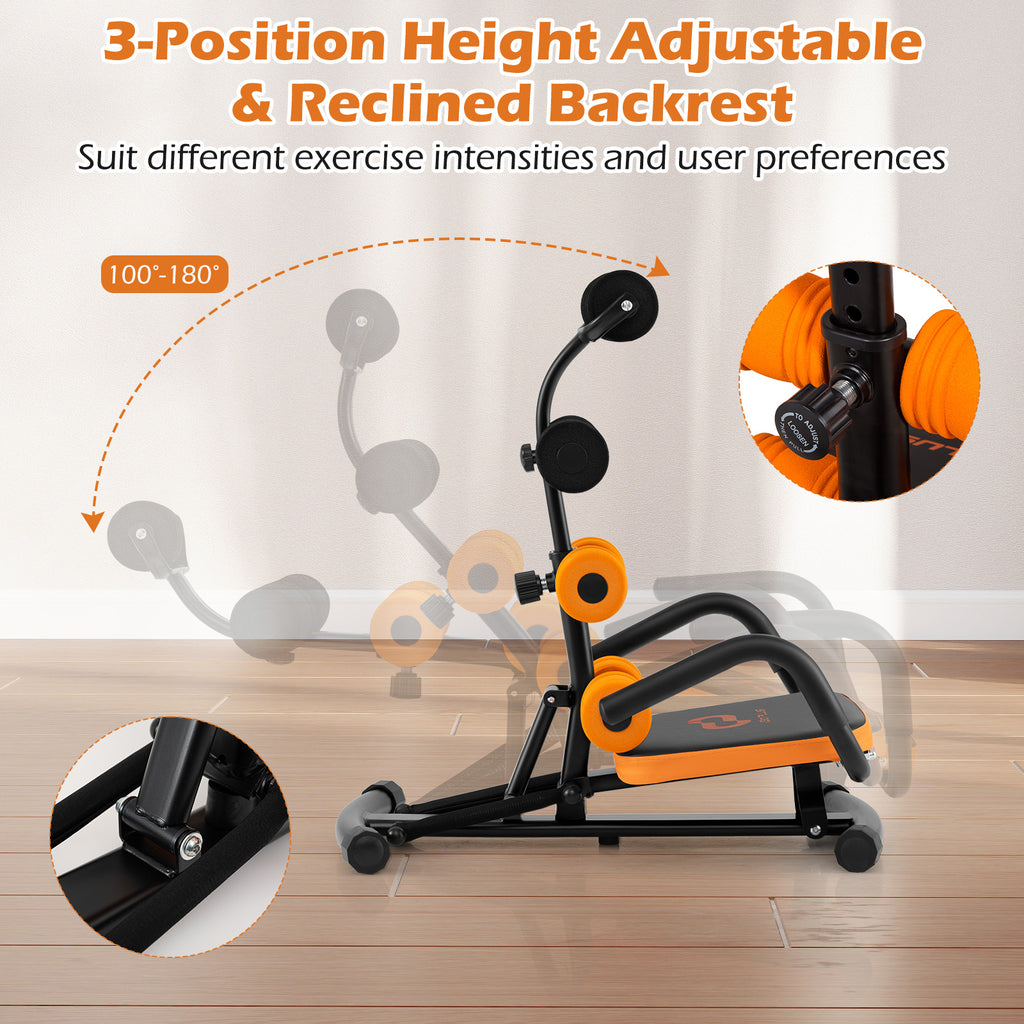 Core Fitness Abdominal Trainer Crunch Exercise Bench Machine