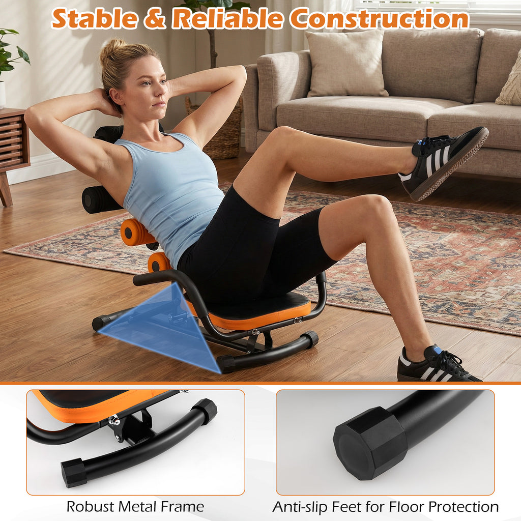 Core Fitness Abdominal Trainer Crunch Exercise Bench Machine