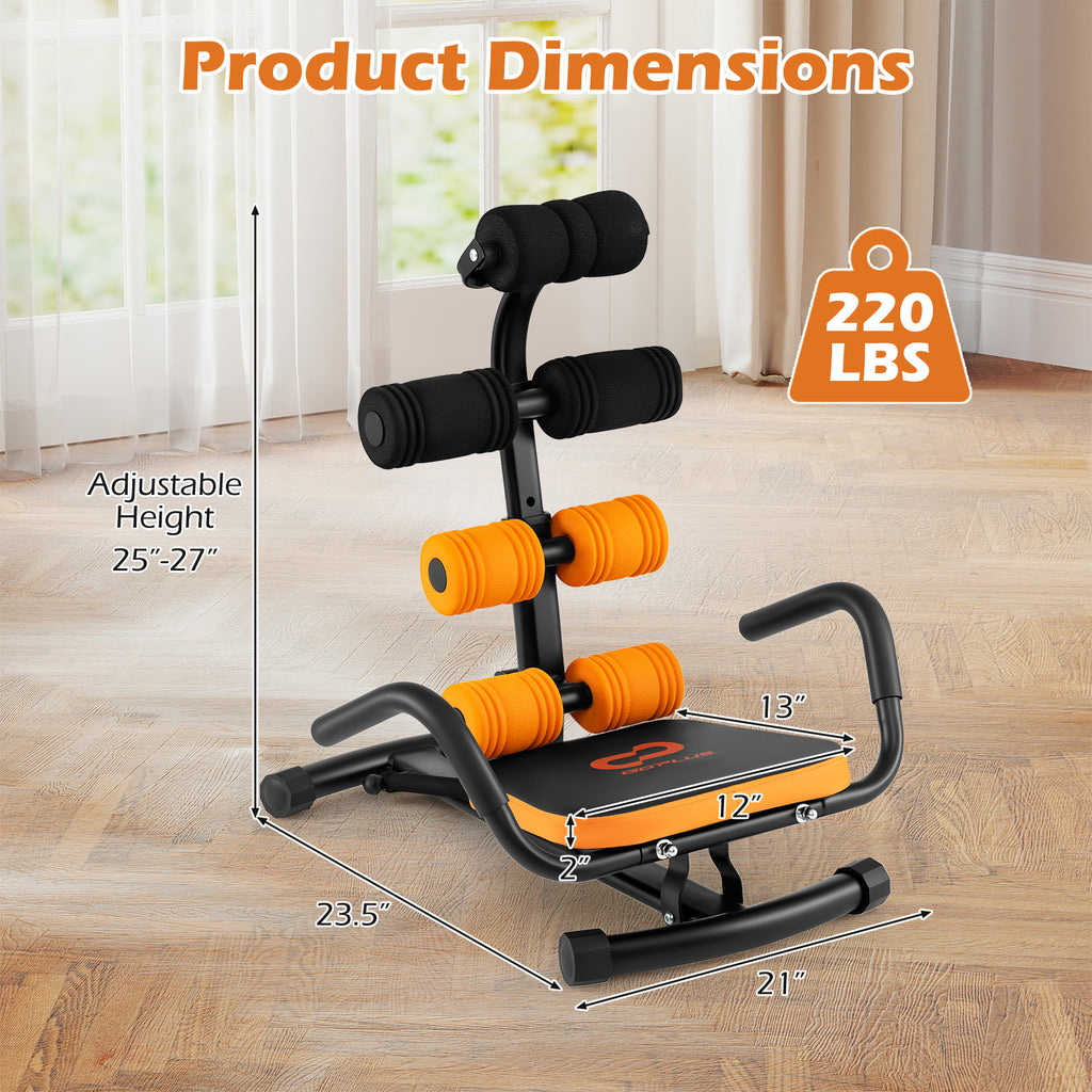 Core Fitness Abdominal Trainer Crunch Exercise Bench Machine