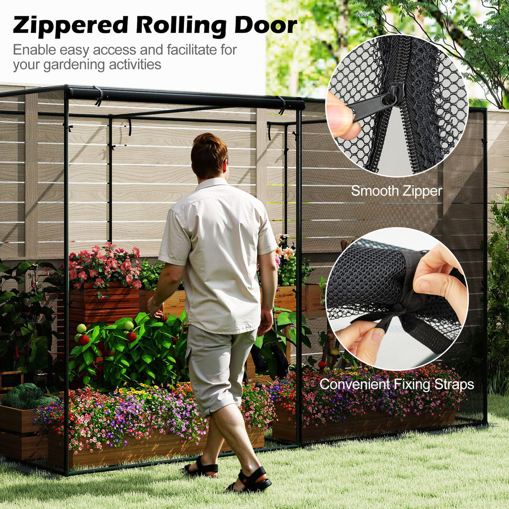 Crop Cages with 6 Ground Nails for Garden Plant