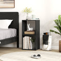 Cube Storage Organizer Set of 2 for Living Room Bedroom Study-Black