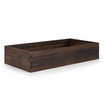 Elevated Wooden Garden Planter Box Bed Kit