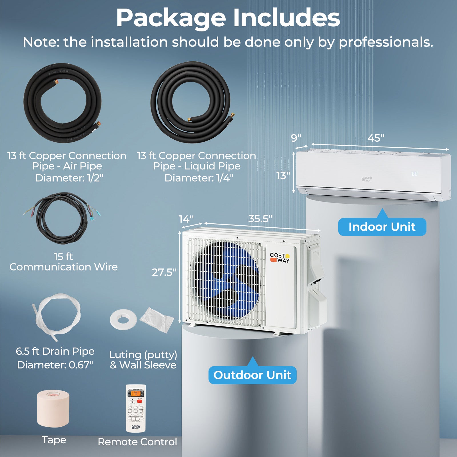 SEERXtreme Series ENERGY STAR Certified 18000 BTU 25 SEER2 208-230V Mini Split Heat Pump Heating at -25„ƒ