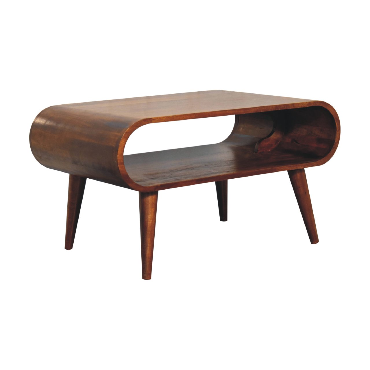 Open Chestnut Coffee Table - Oasis Home Essentials