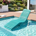 In-Pool Lounge Chair with Weighted Anti-Floating Design 450 LBS for Baja Shelf-Turquoise