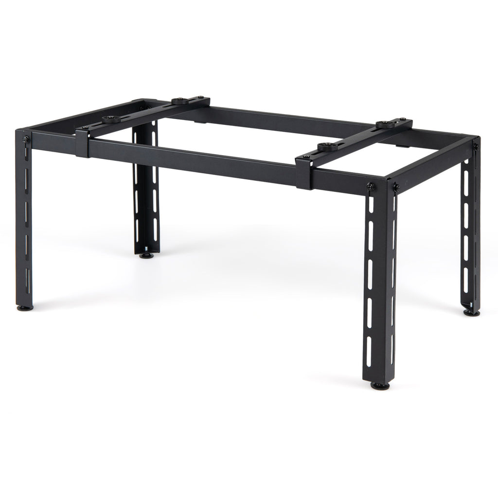 Mini Split Ground Stand Adjustable for 9000-36000 BTU Ductless Air Conditioners Heat Pump-Black