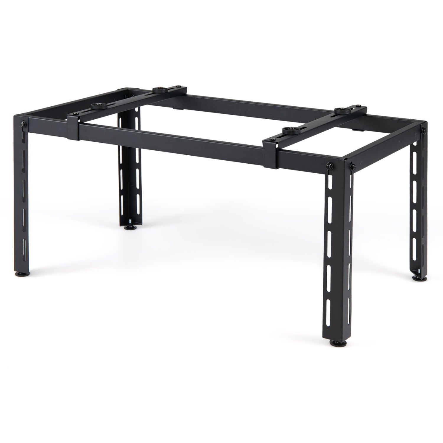Mini Split Ground Stand Adjustable for 9000-36000 BTU Ductless Air Conditioners Heat Pump-Black