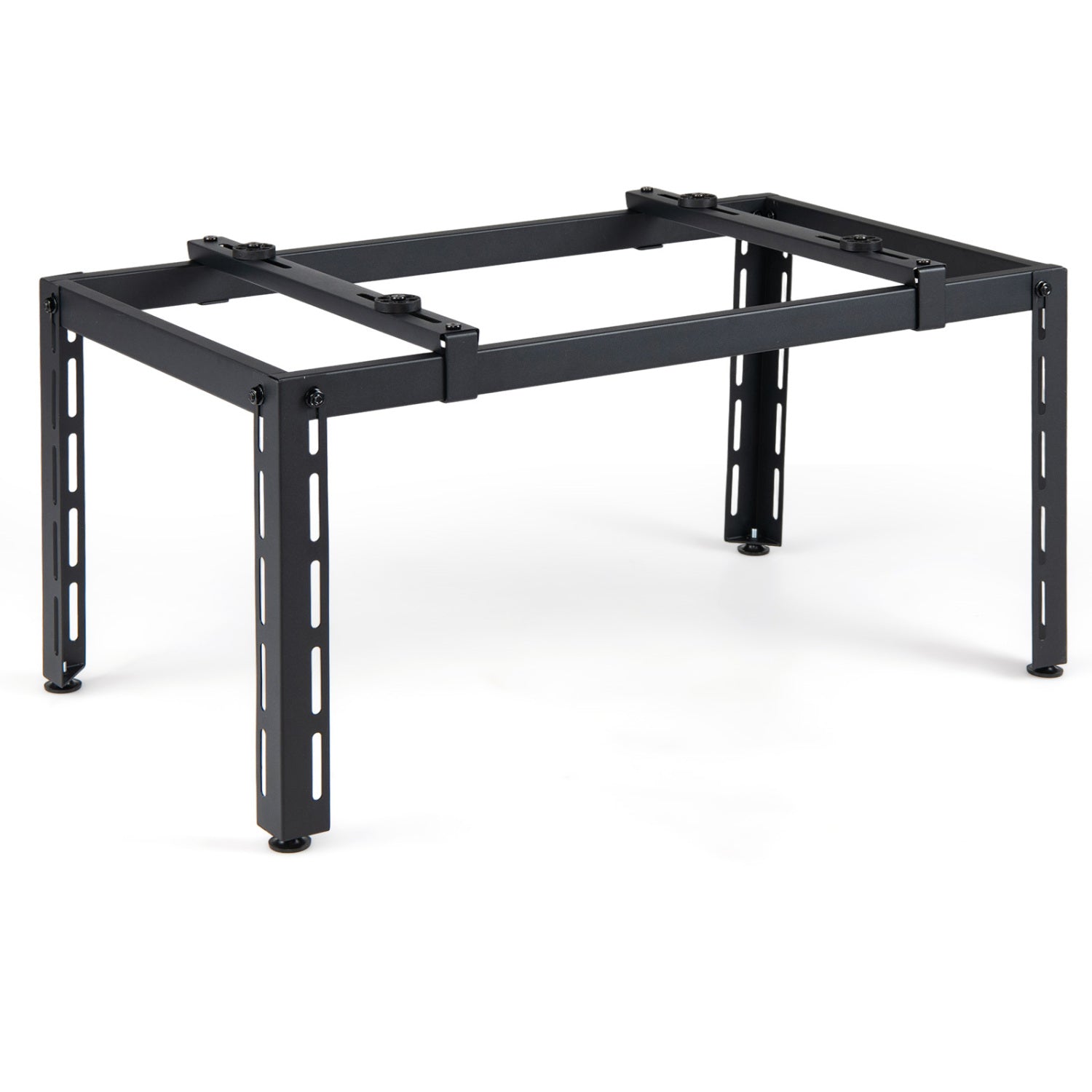 Mini Split Ground Stand Adjustable for 9000-36000 BTU Ductless Air Conditioners Heat Pump-Black