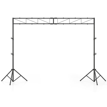 Portable Lighting Truss System Height Adjustable DJ Light Stand with 2 Folding Tripods