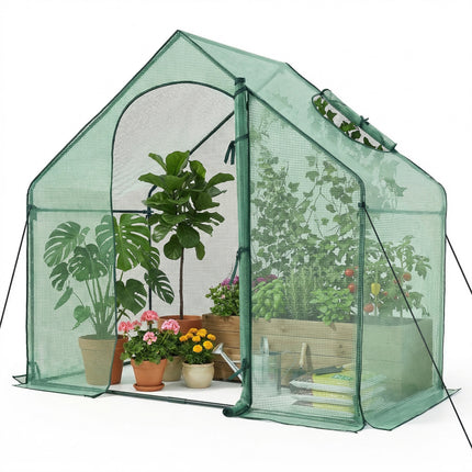 Portable Outdoor Warm House with PE Cover and Roll-up Zippered Door
