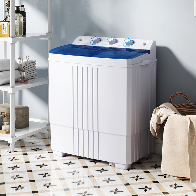 Portable Washing Machine for Dorms and Apartment-Blue