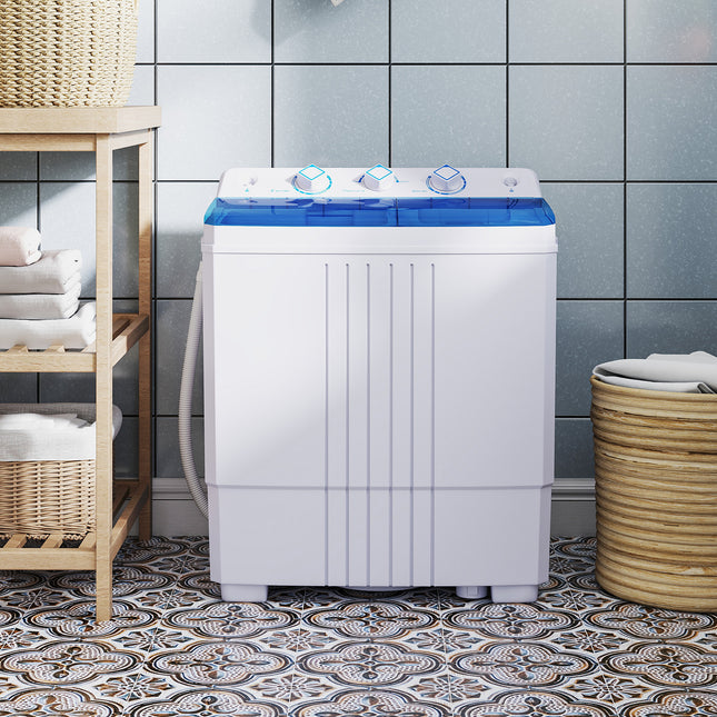 Portable Washing Machine for Dorms and Apartment-Blue