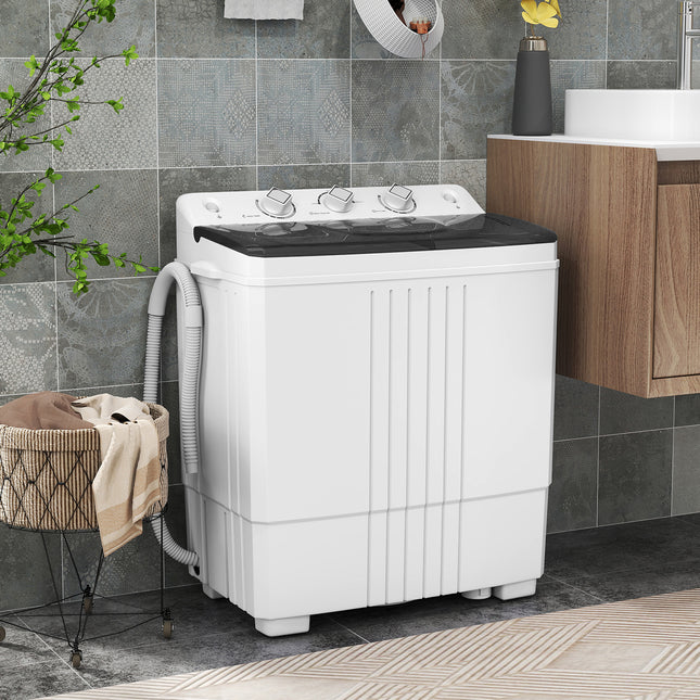 Portable Washing Machine for Dorms and Apartment-Black