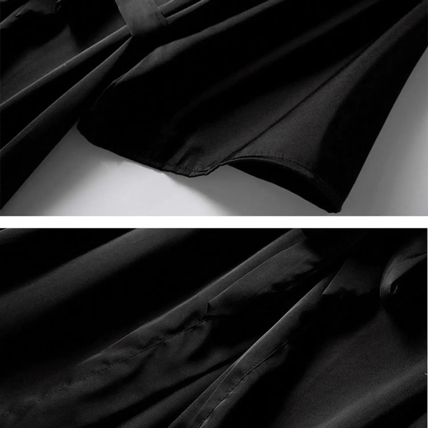 Women’s Satin Kimono Robe Set – Short Mini Nightgown Polyester Sleepwear Bridal Wedding Gift Casual Lingerie Nightwear
