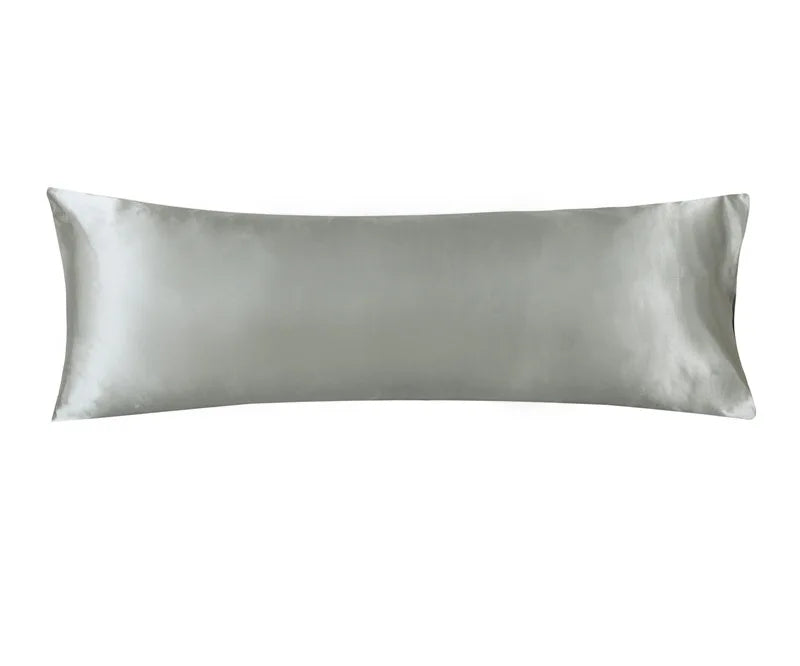 Satin Body Pillow Cover 20x54, Soft Cooling Pillowcase
