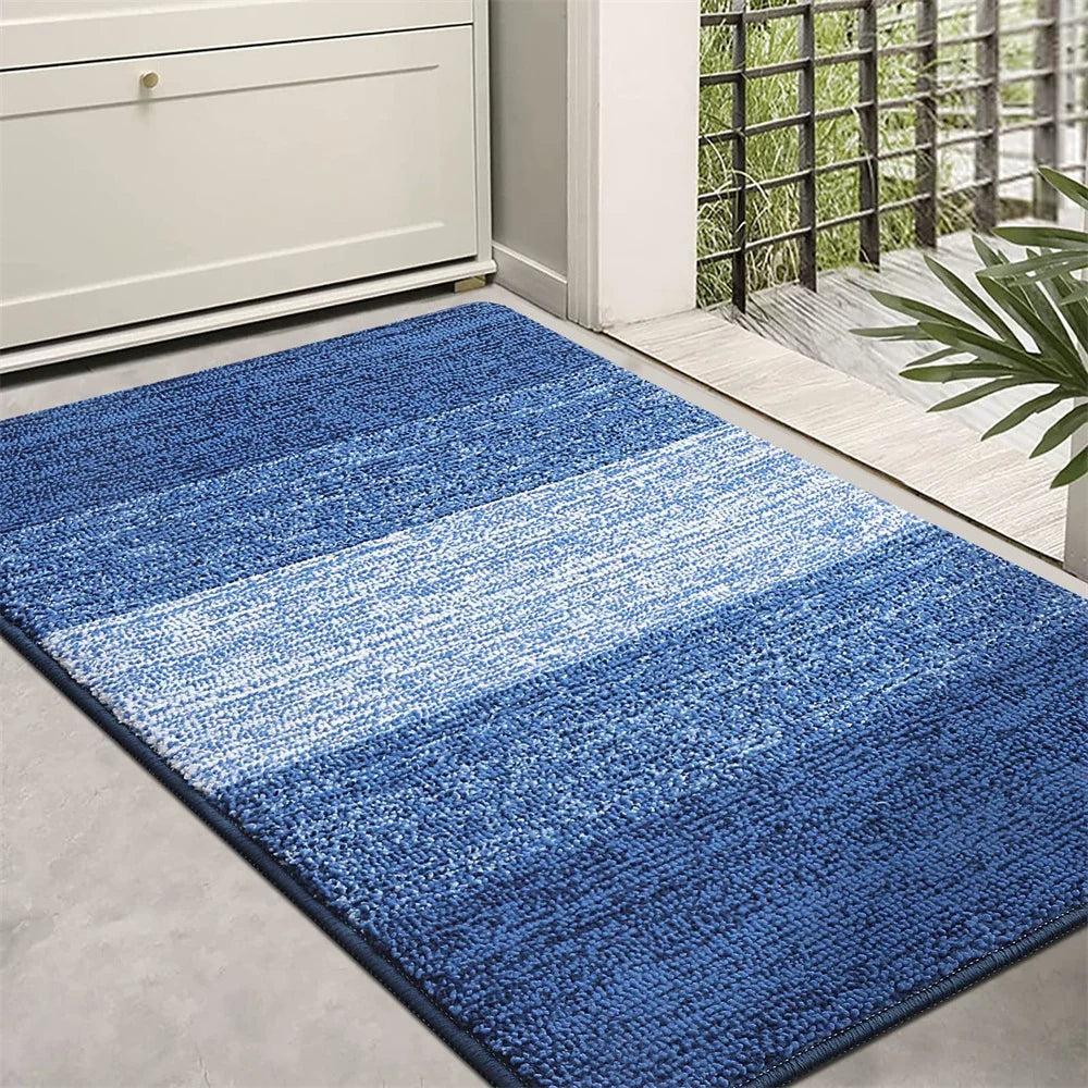 Indoor Non-Slip Door Mat Absorbent Low Profile Entrance Rug