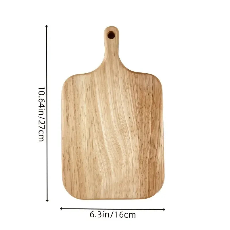 Wooden Cutting Board with Handle – Kitchen Serving & Cheese Board