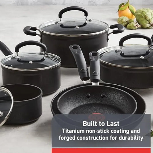 12-Piece Advanced Nonstick Cookware Set, Oven Safe to 350°F