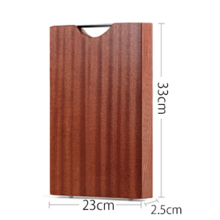 Solid Wood Kitchen Cutting Board Antibacterial Ebony Chopping Block