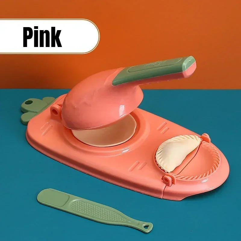 2-in-1 Dumpling Maker Press Manual Wrapper Ravioli Empanada Mold