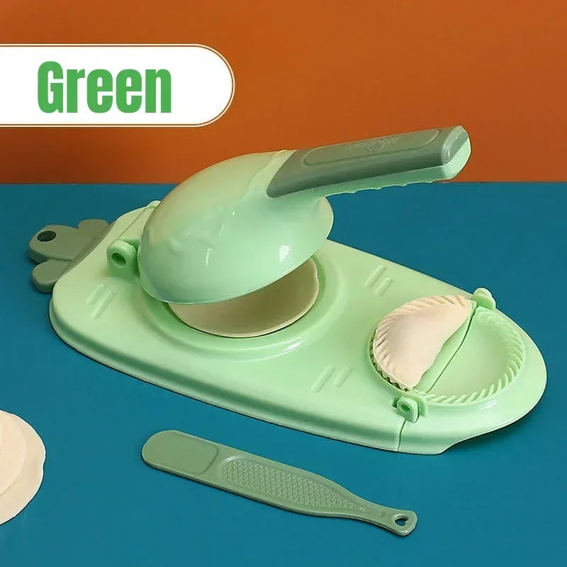 2-in-1 Dumpling Maker Press Manual Wrapper Ravioli Empanada Mold