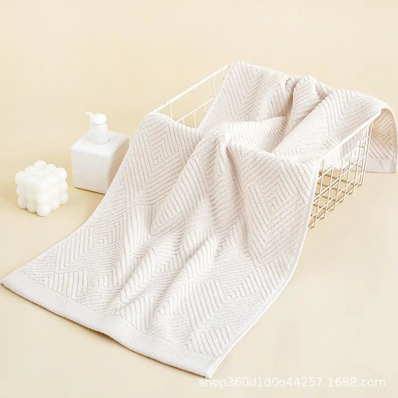 3‑Piece 100% Cotton Bath Towel Set – Soft Quick‑Dry Highly Absorbent Combed Cotton Towels (70×140 cm) for Bathroom