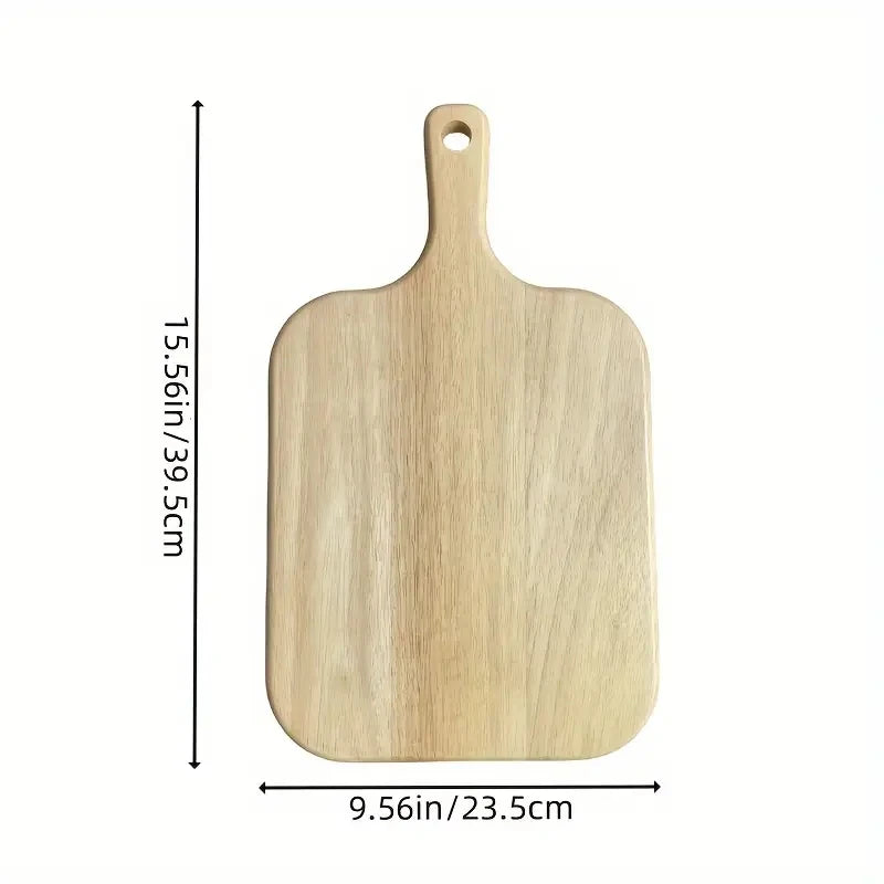 Wooden Cutting Board with Handle – Kitchen Serving & Cheese Board